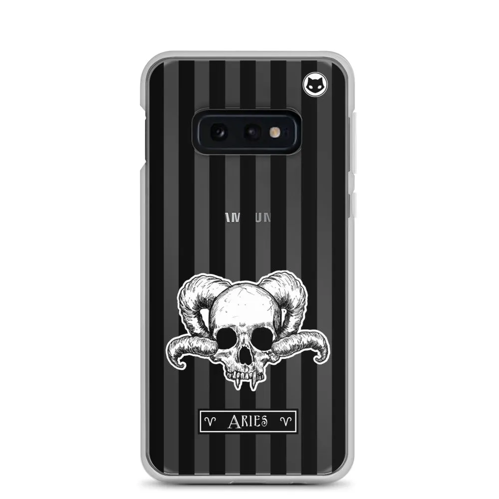Aries Zodiac Samsung Case (Clear)