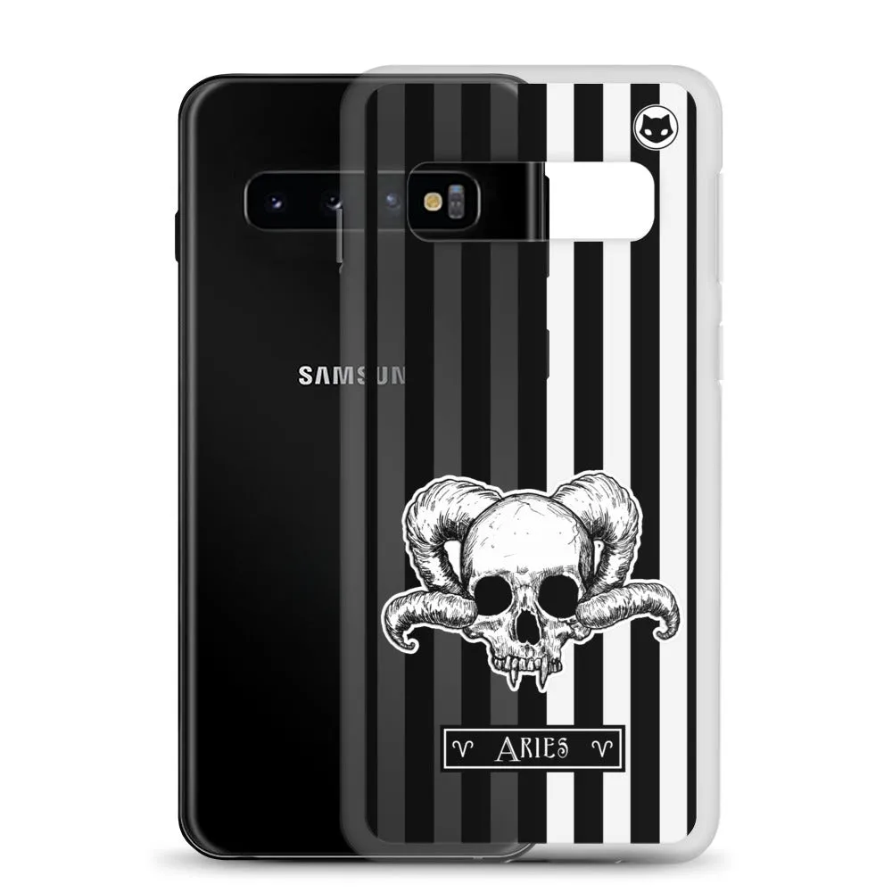Aries Zodiac Samsung Case (Clear)