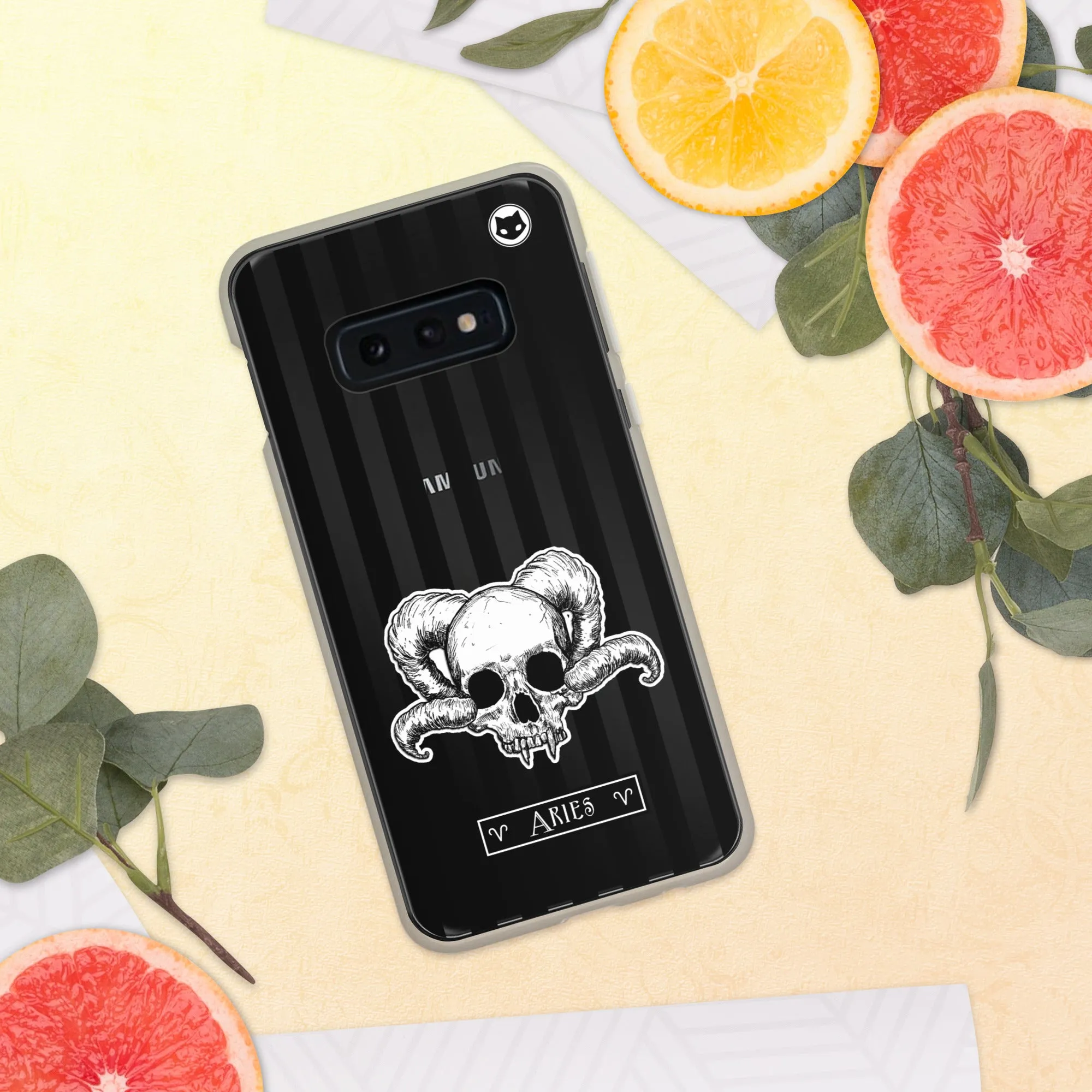 Aries Zodiac Samsung Case (Clear)