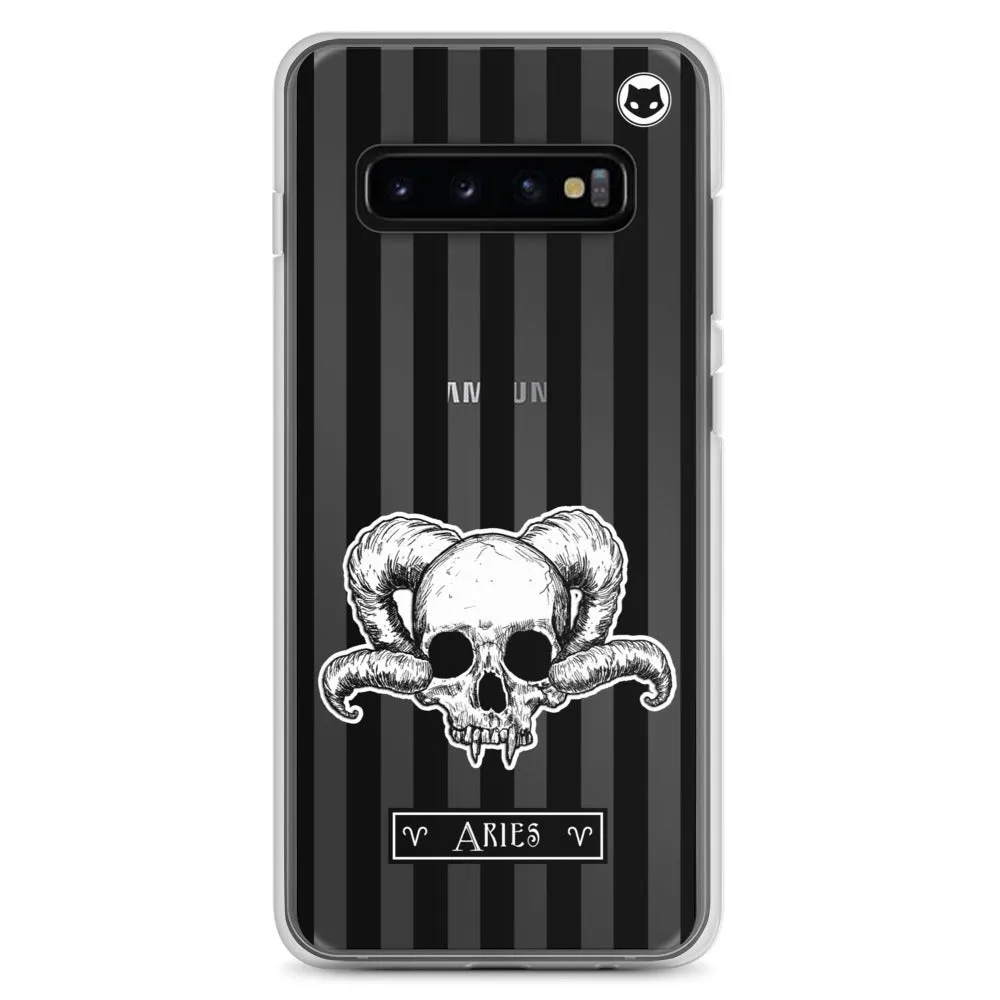 Aries Zodiac Samsung Case (Clear)