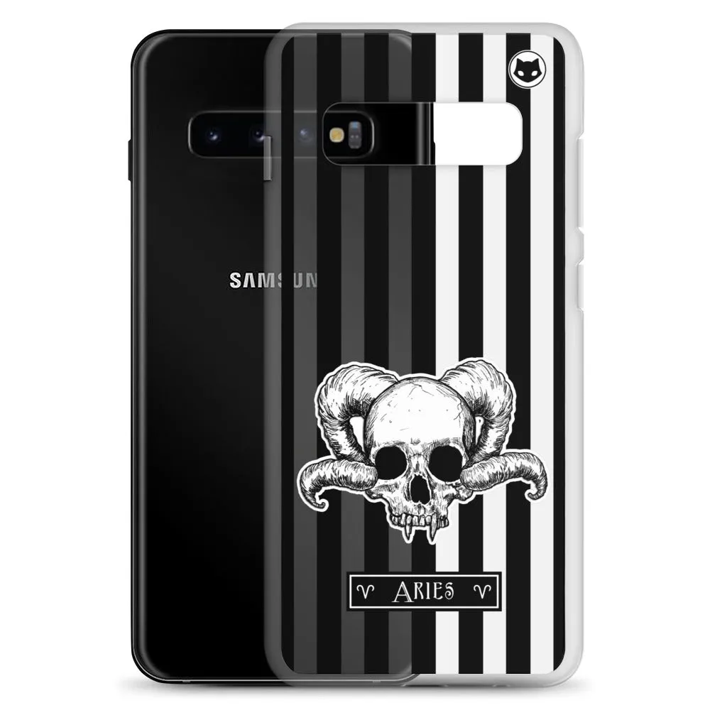 Aries Zodiac Samsung Case (Clear)