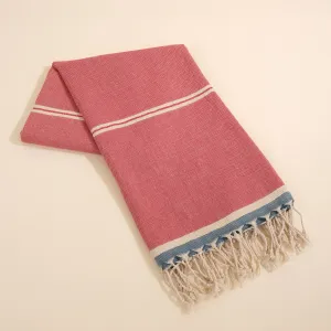 Aruba Peshtemal - Dark Raspberry