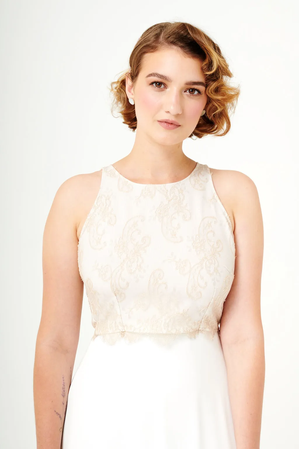 At Last | A-Line Tea-Length Skirt
