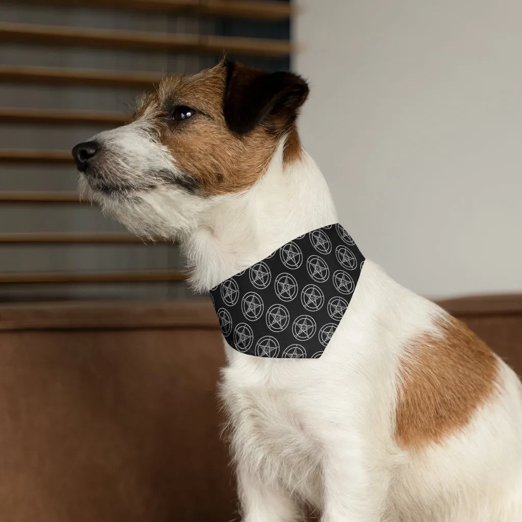 Baphomet Pet Bandana Collar
