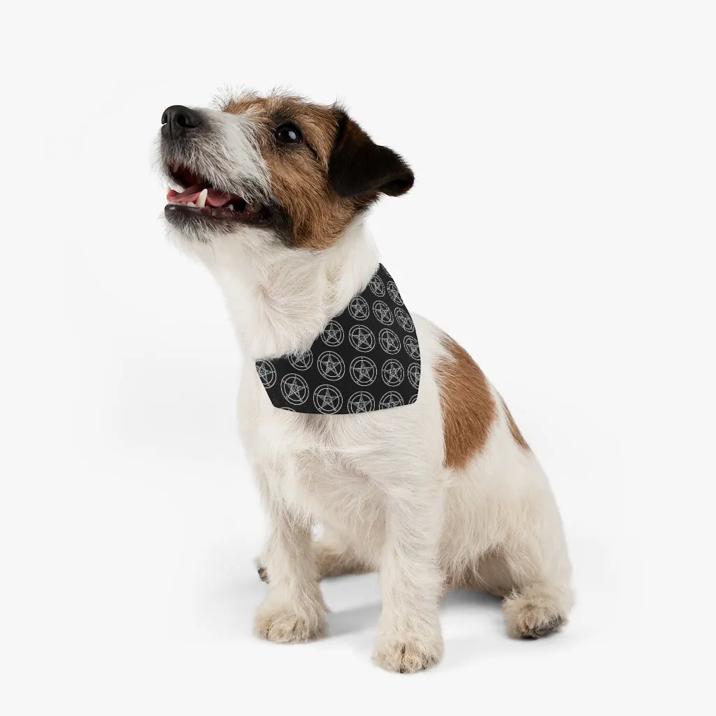 Baphomet Pet Bandana Collar