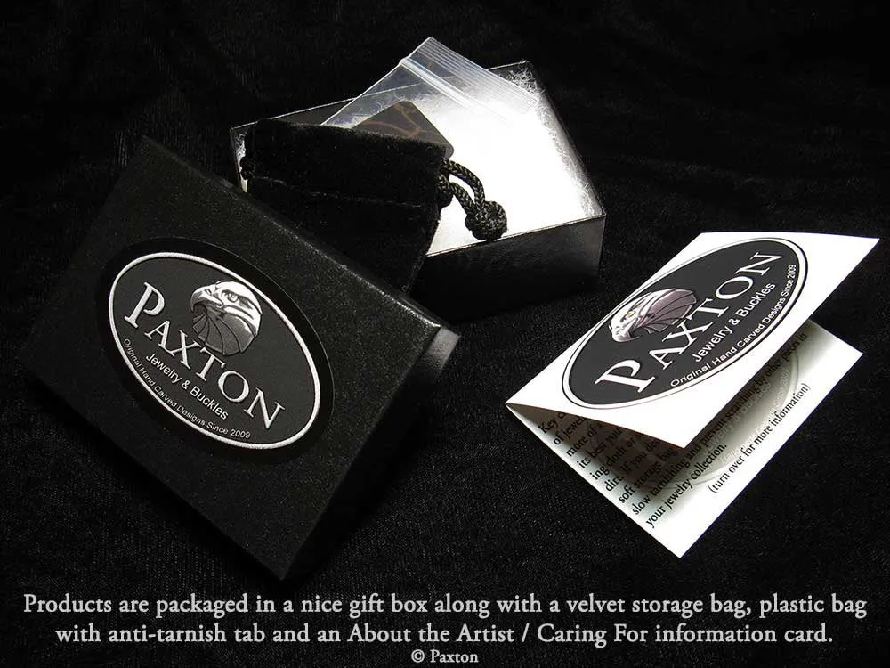 Bat Money Clip Sterling Silver