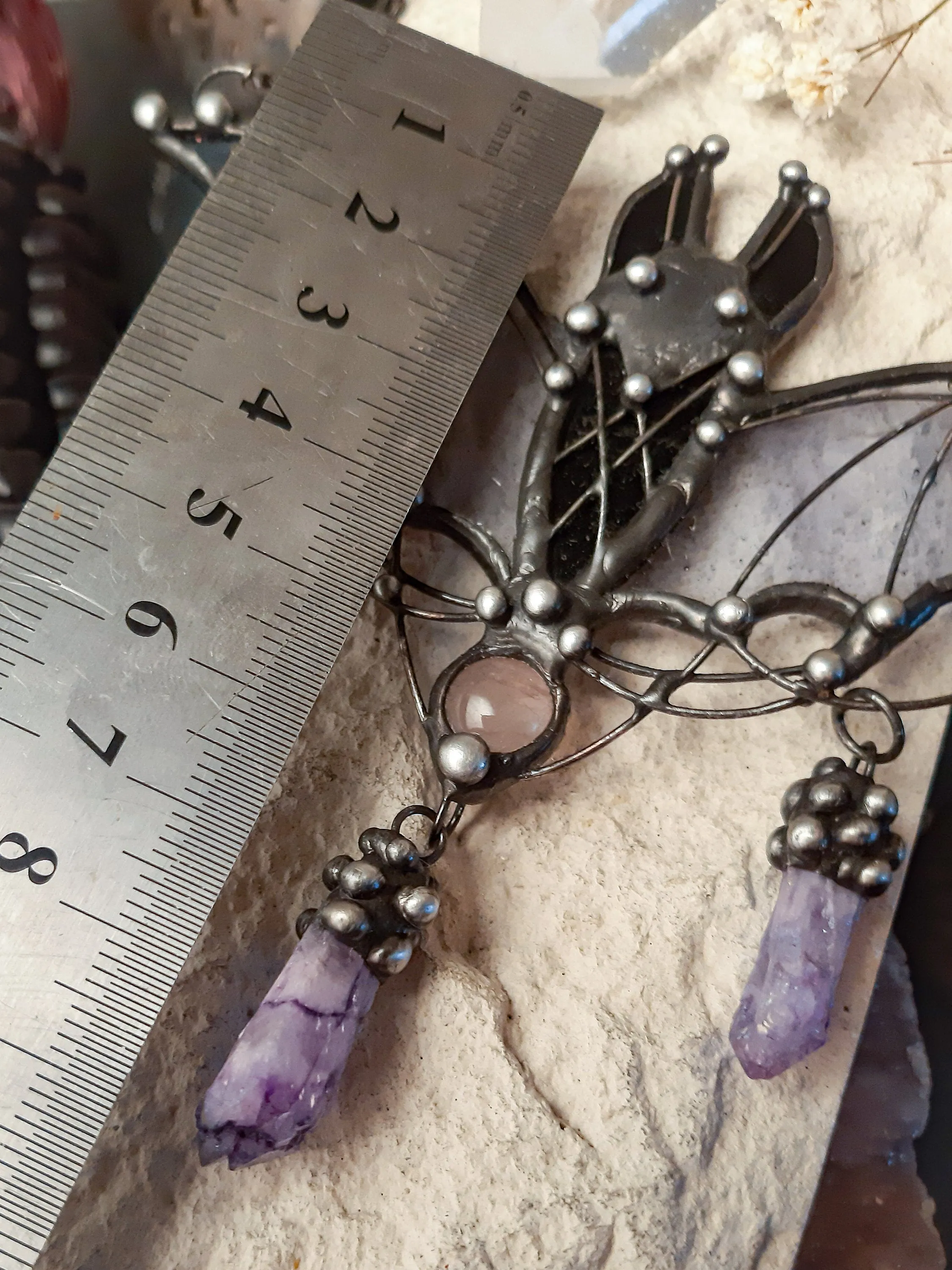 Bat necklace