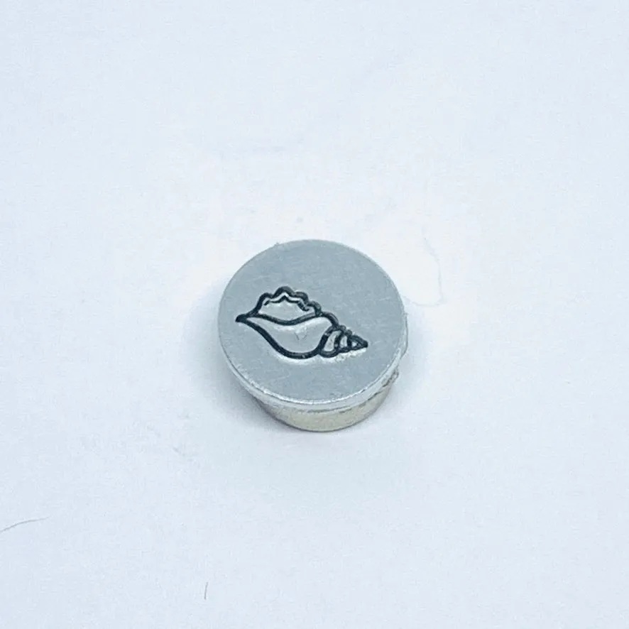 Beach Themes - Hand Stamped Super Strong Magnets