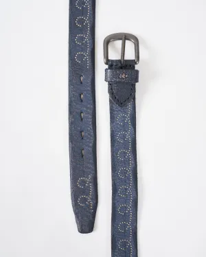 belt with studs - notte