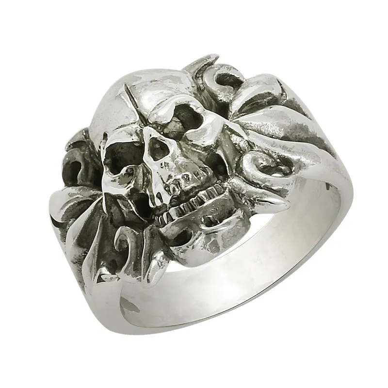 Biker Skull Ring