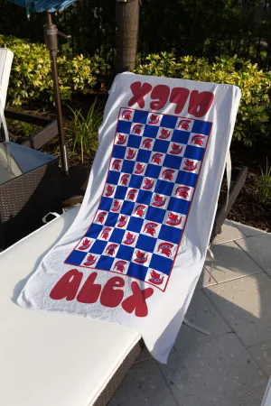 BIXBY SPARTAN RETRO 30"x60" BEACH POOL TOWEL