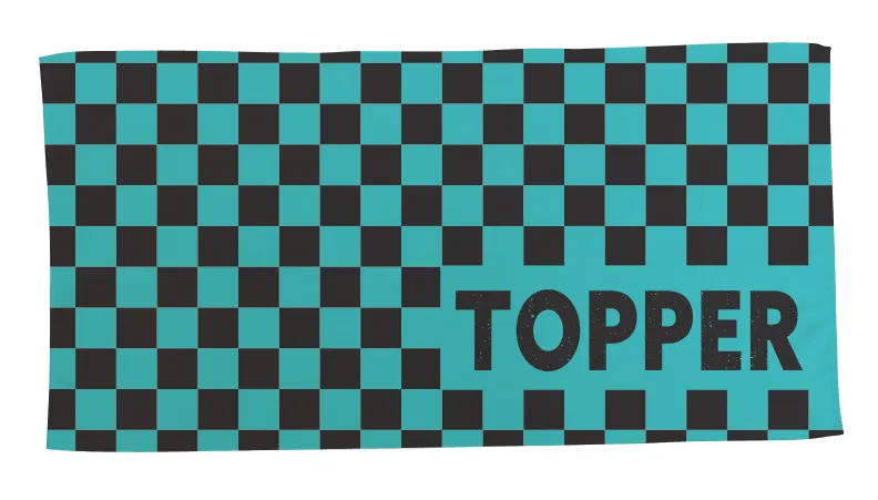 Black Checkered (You pick your accent color!)