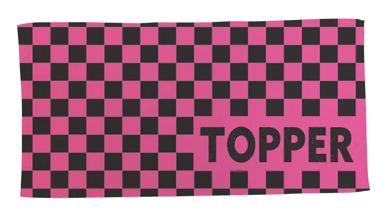 Black Checkered (You pick your accent color!)