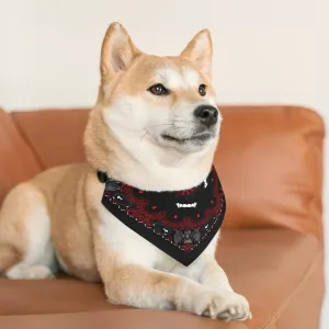 Bloody Vampire Pet Bandana Collar