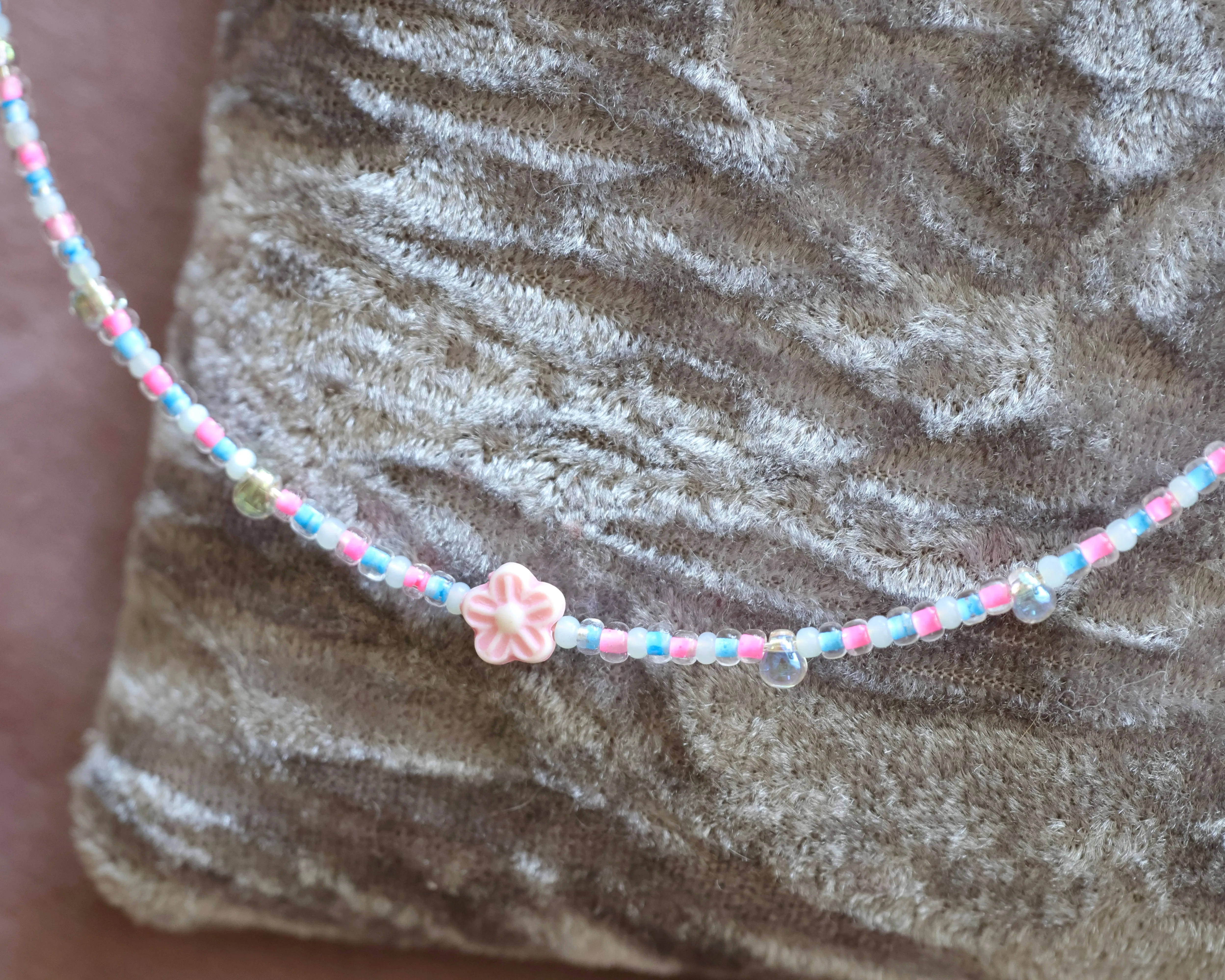 Blue   Pink Daisy