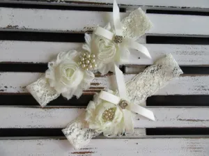Bridal Garter Style: Spring Fling (Set)