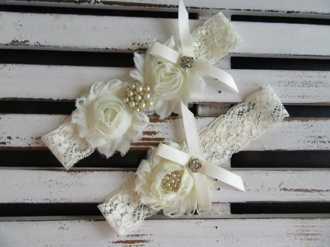 Bridal Garter Style: Spring Fling (Set)