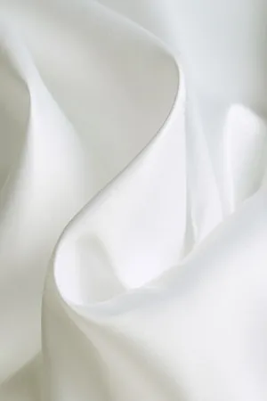Bridal Satin in Ivory and White SF1001