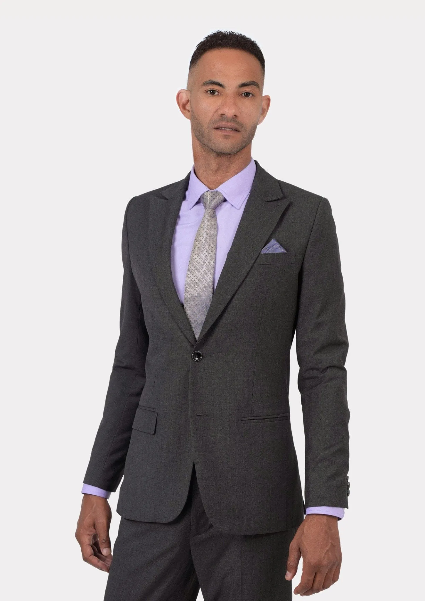 Bryant Charcoal Crosshatch Jacket