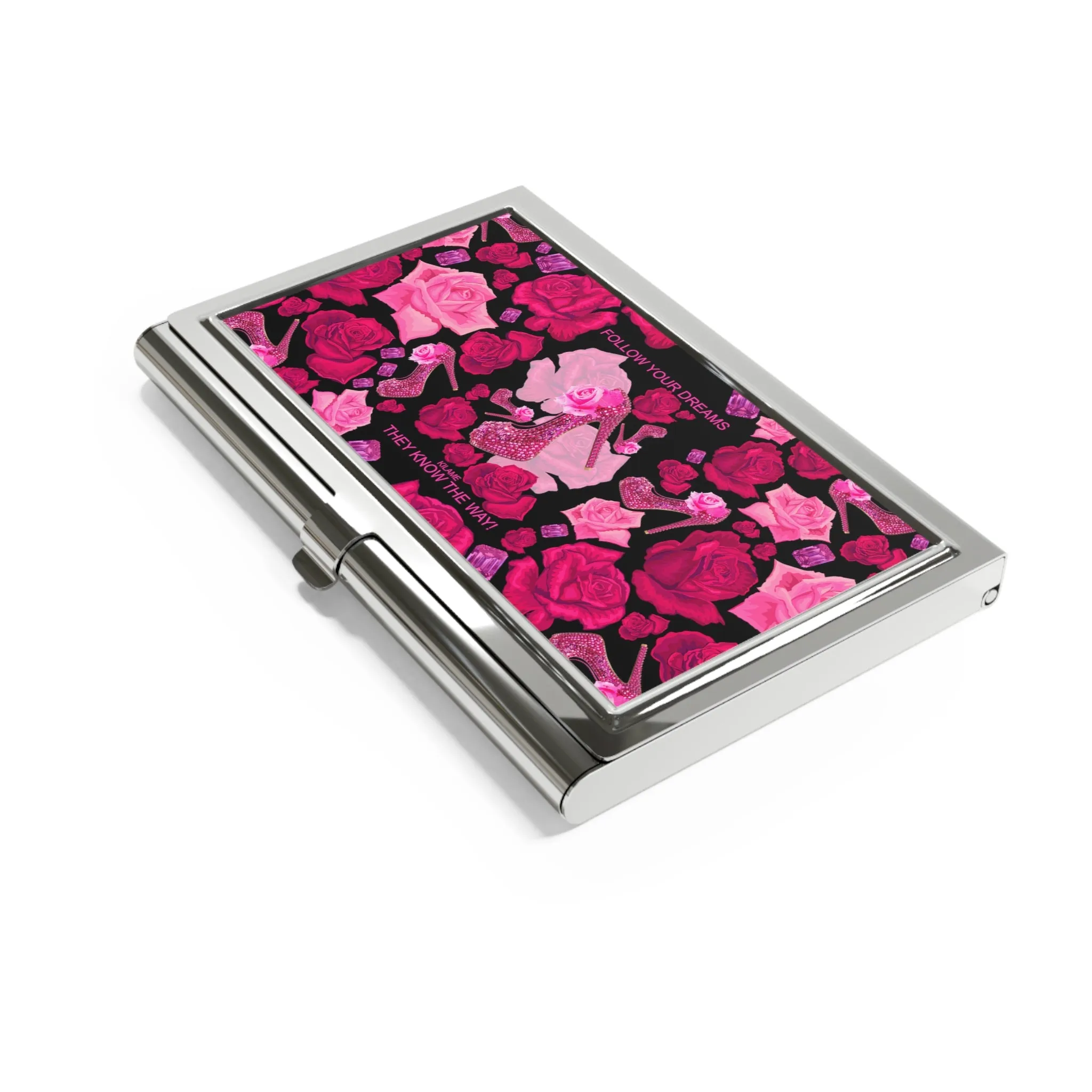 Business Card Holder 'Follow your dreams'