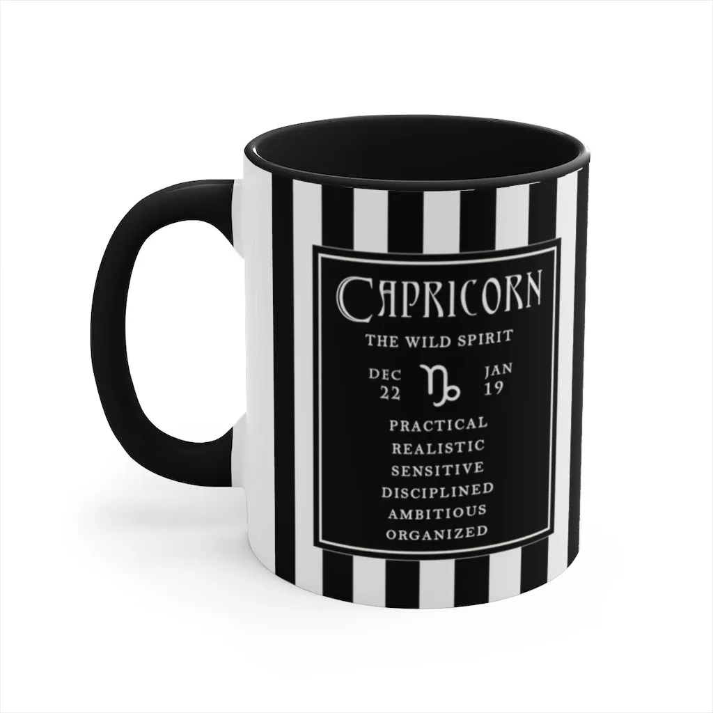 Capricorn (Dec 22 - Jan 19) Zodiac Mug
