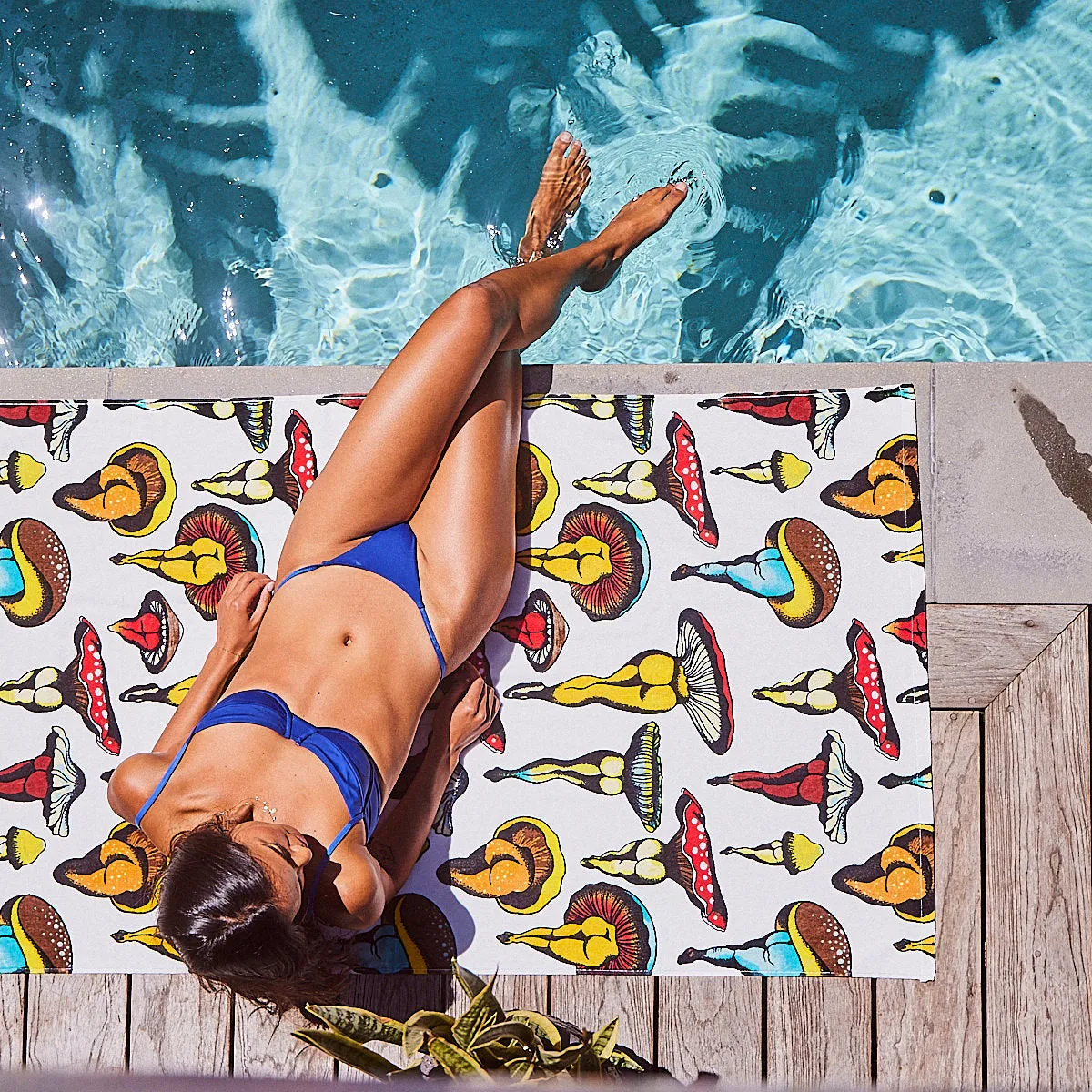 Cecilia Premium Beach Towel