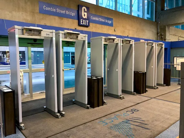 CEIA HI-PE Plus Enhanced Walk-Through Multi-Zone Metal Detector
