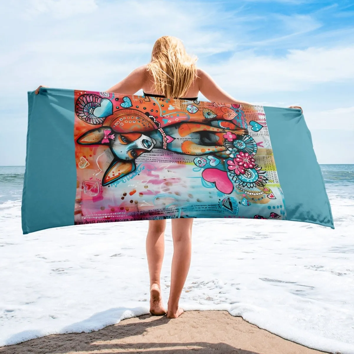 Chihuahua Dog Beach Towel