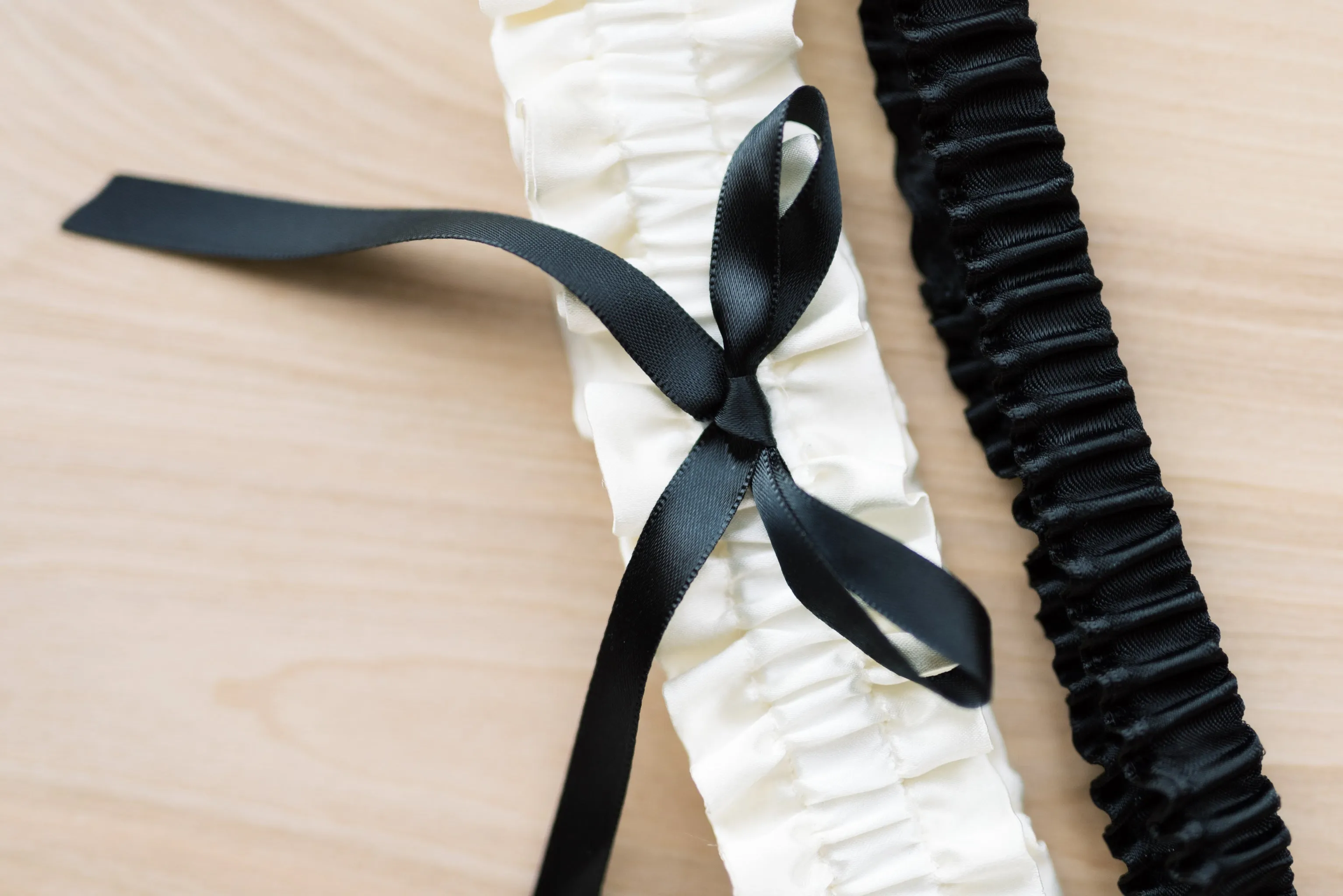 Classic Bridal Garter Set