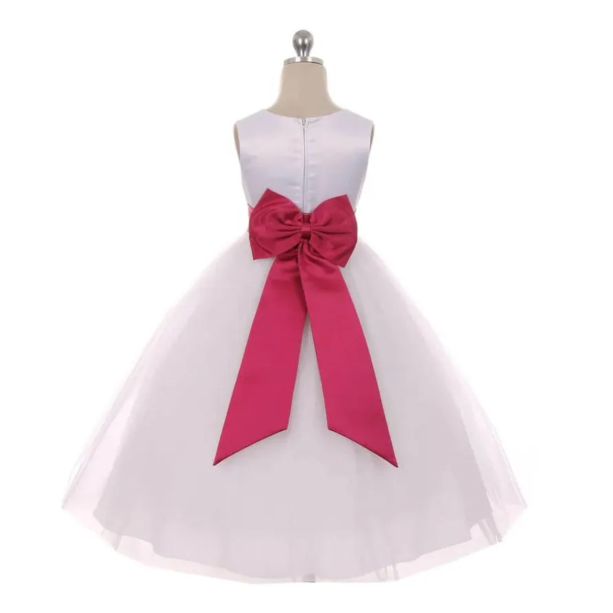 Classic Dolly Dress - Purple Sash