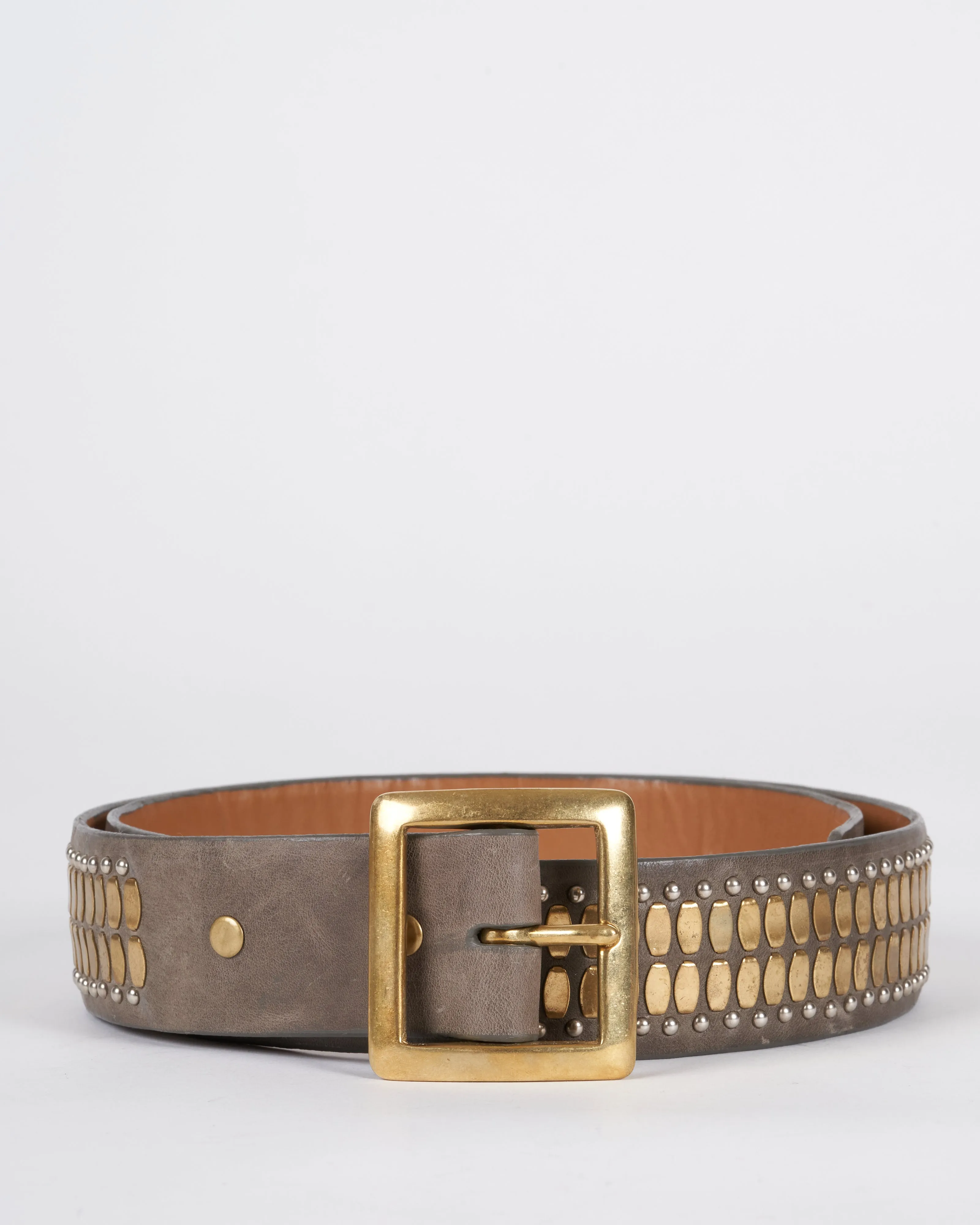 concha belt - grey rodeo
