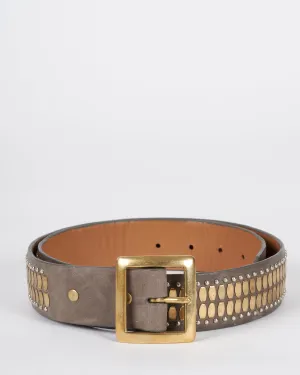 concha belt - grey rodeo