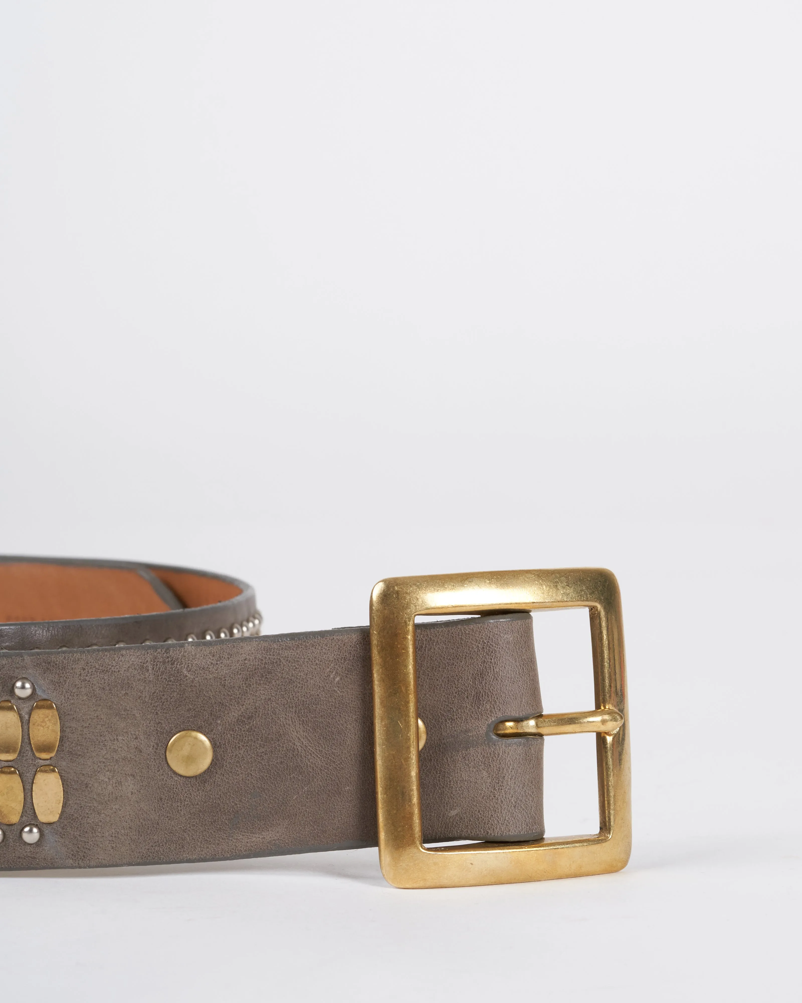 concha belt - grey rodeo