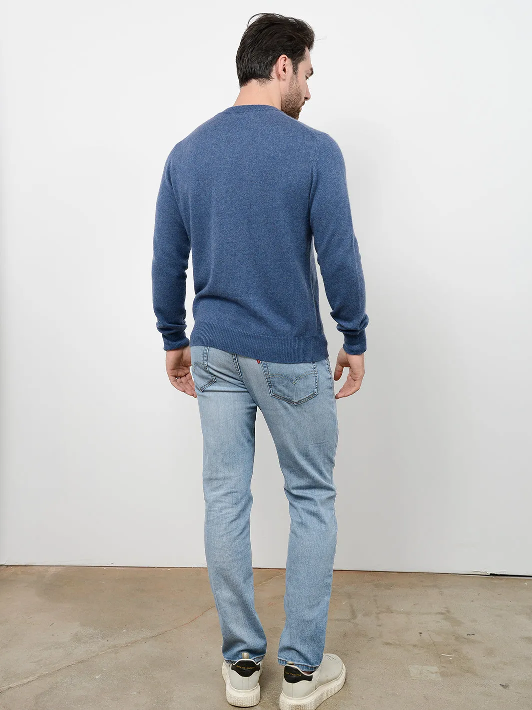 County Men's Cashmere Crewneck