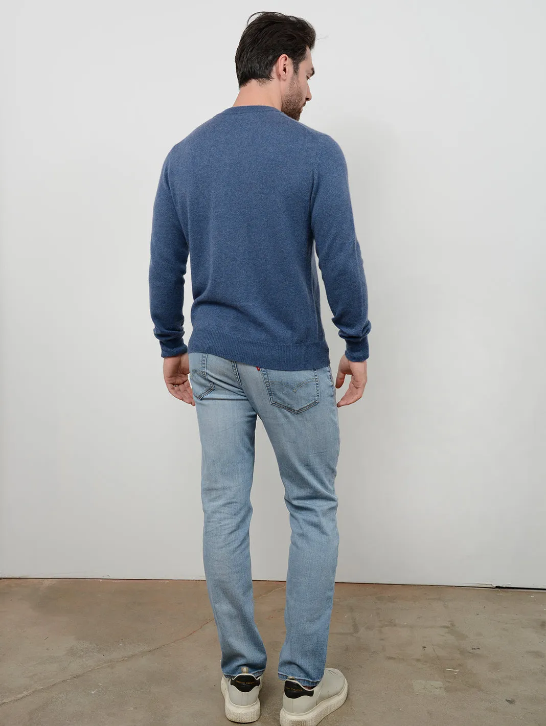 County Men's Cashmere Crewneck