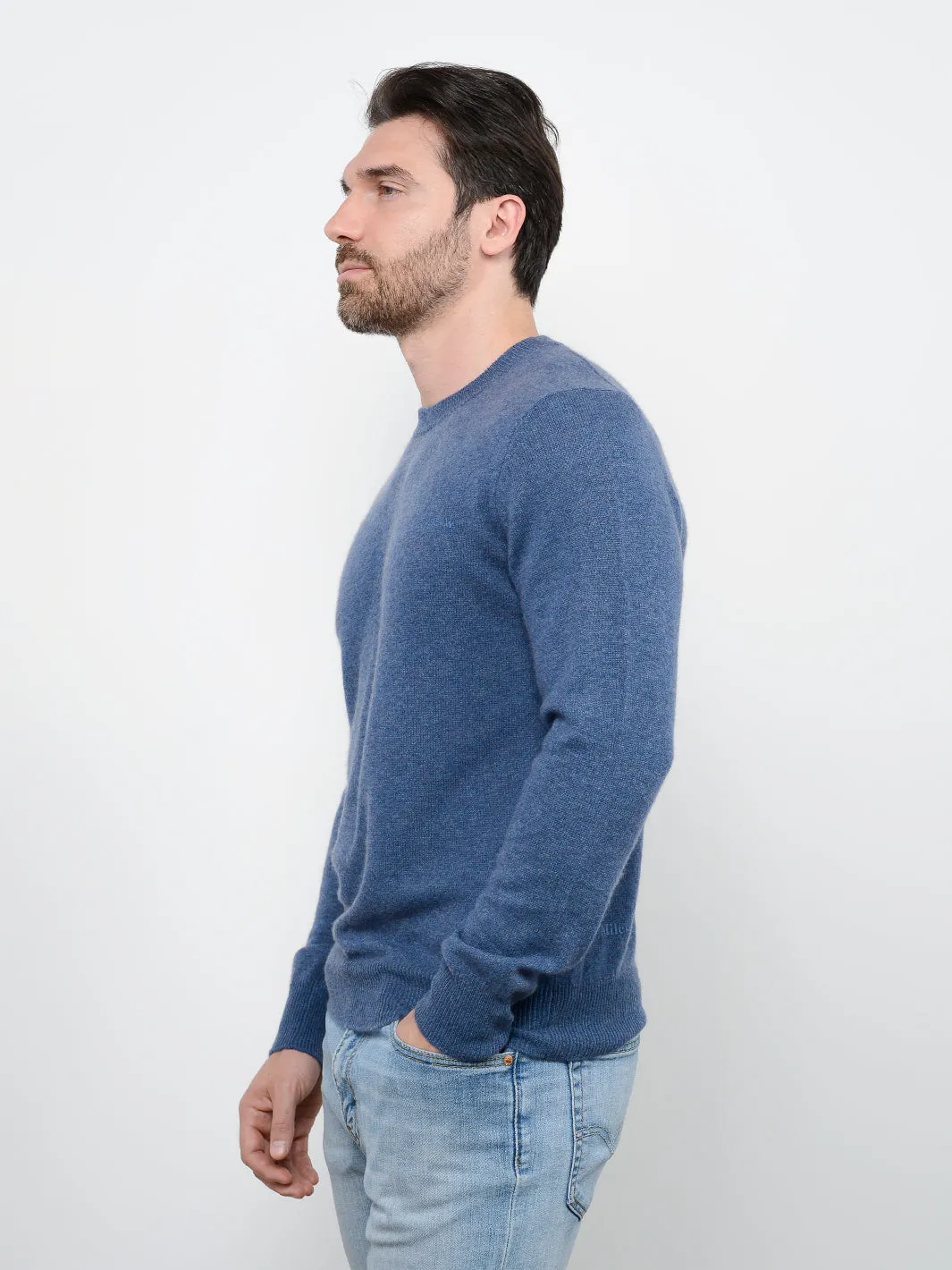 County Men's Cashmere Crewneck
