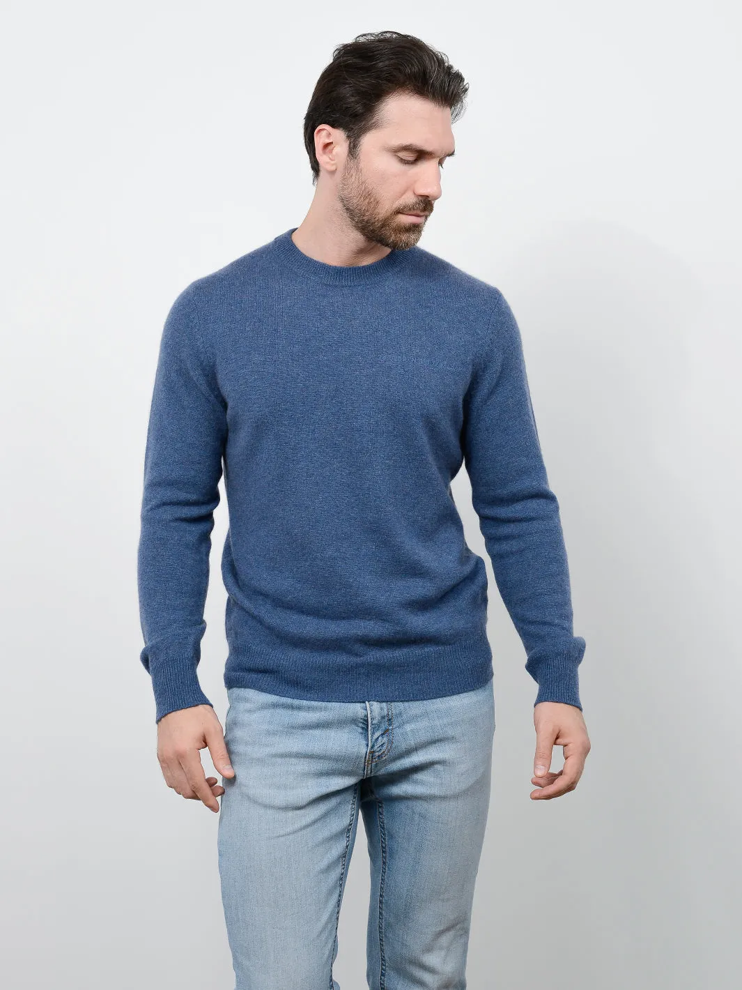 County Men's Cashmere Crewneck