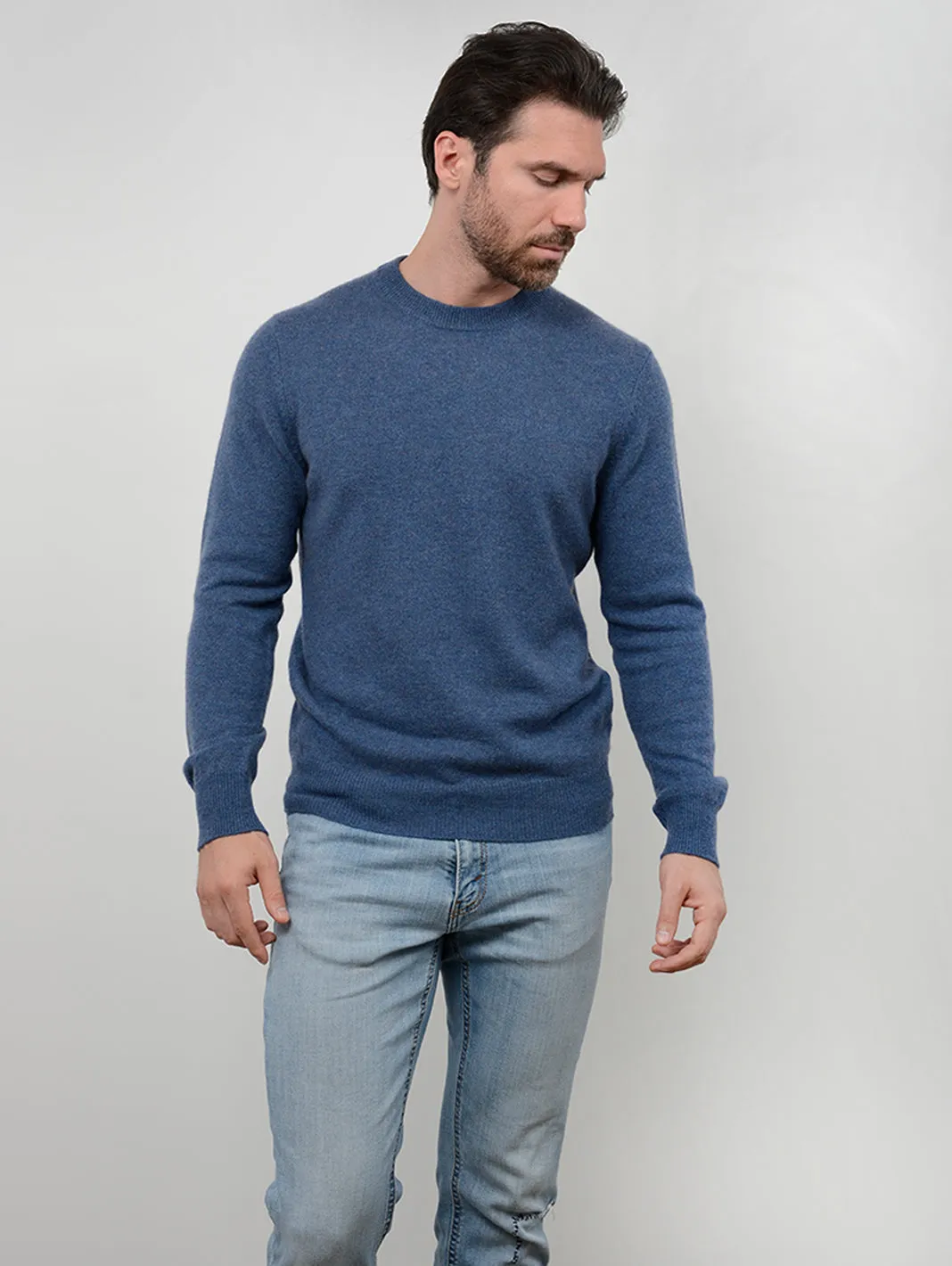 County Men's Cashmere Crewneck