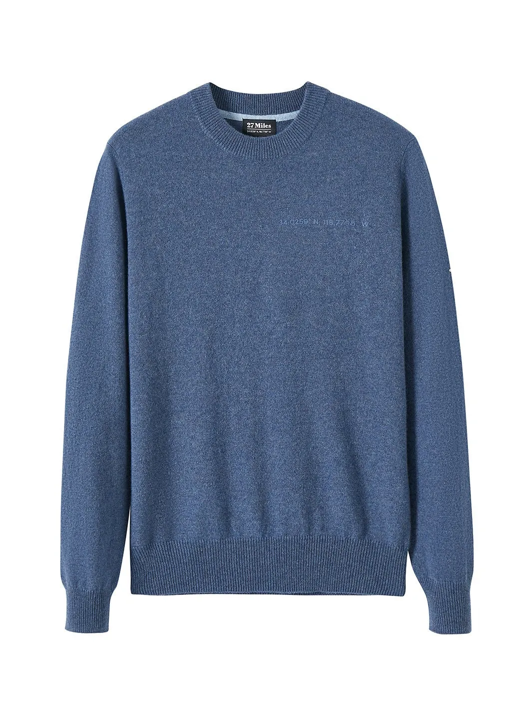 County Men's Cashmere Crewneck
