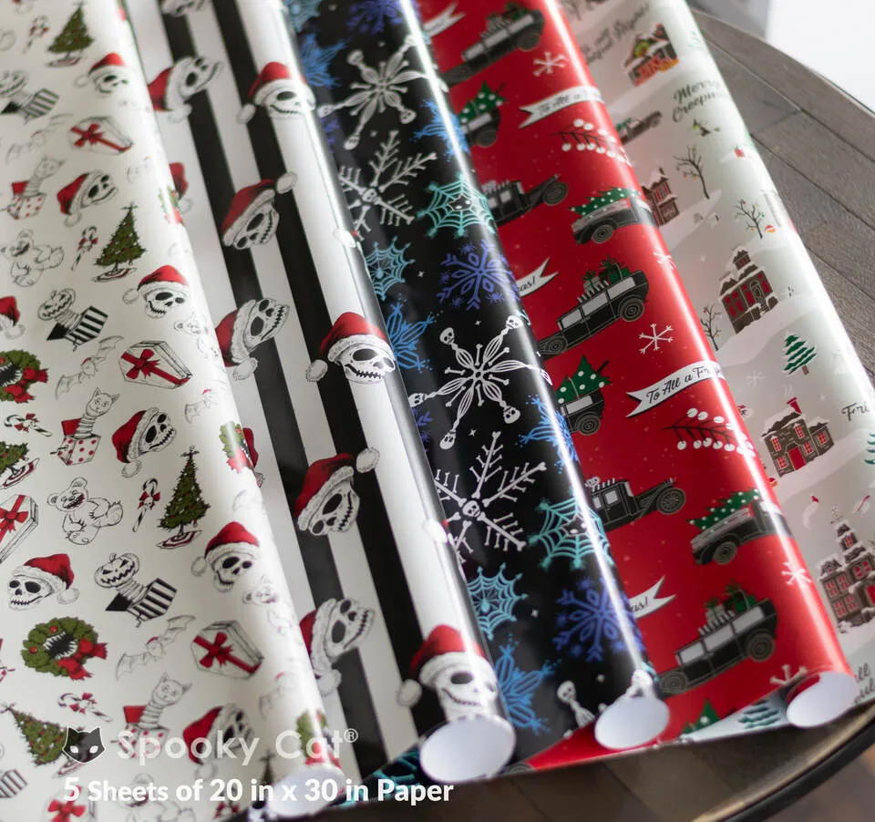Creepmas Gift Wrap Set (5 Sheets)