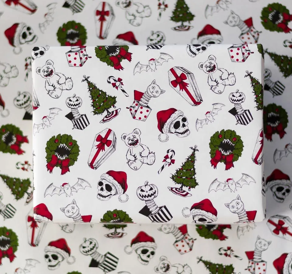 Creepmas Gift Wrap Set (5 Sheets)