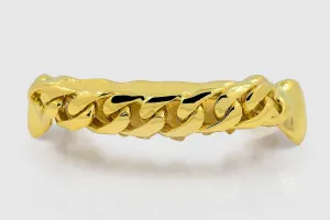 Custom Miami Cuban Link Solid Gold Grillz