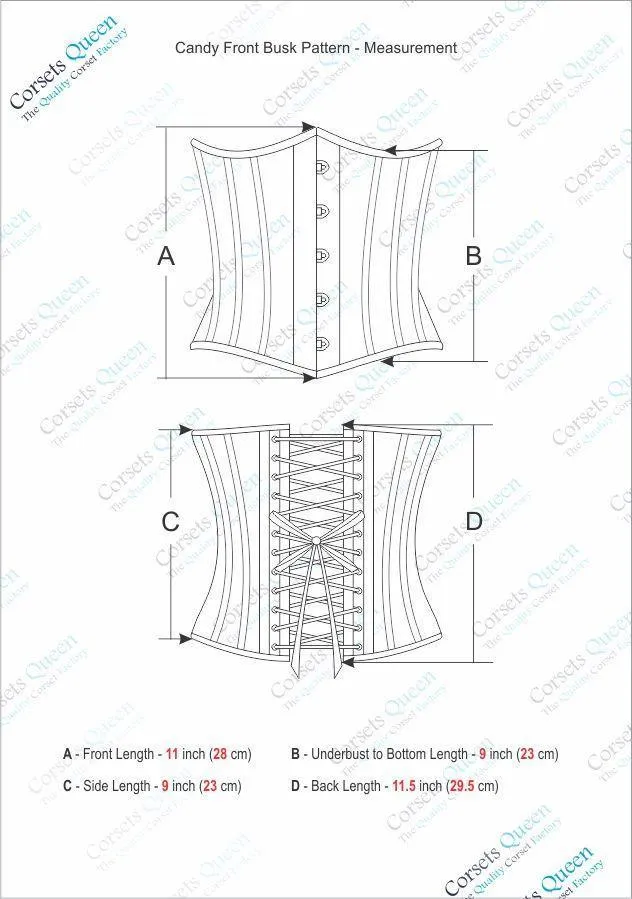 Cuthbert Brocade Underbust Corset