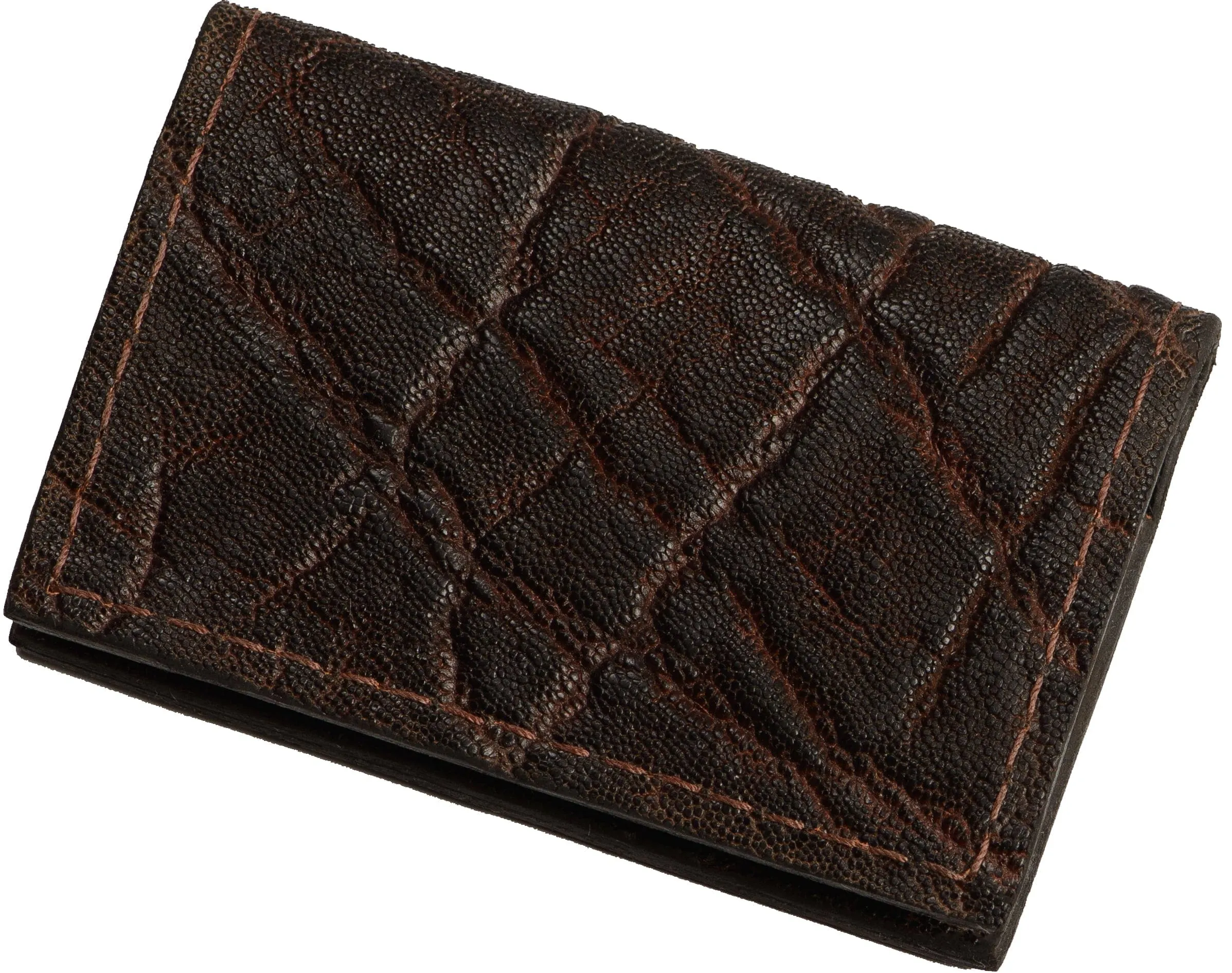 Dark Brown Elephant Credit Card & Business Card Wallet