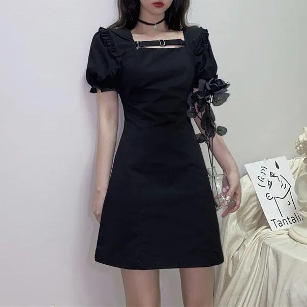 Dark Slim Dress SD00622
