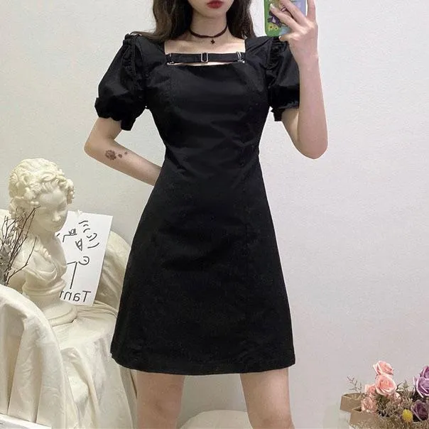 Dark Slim Dress SD00622