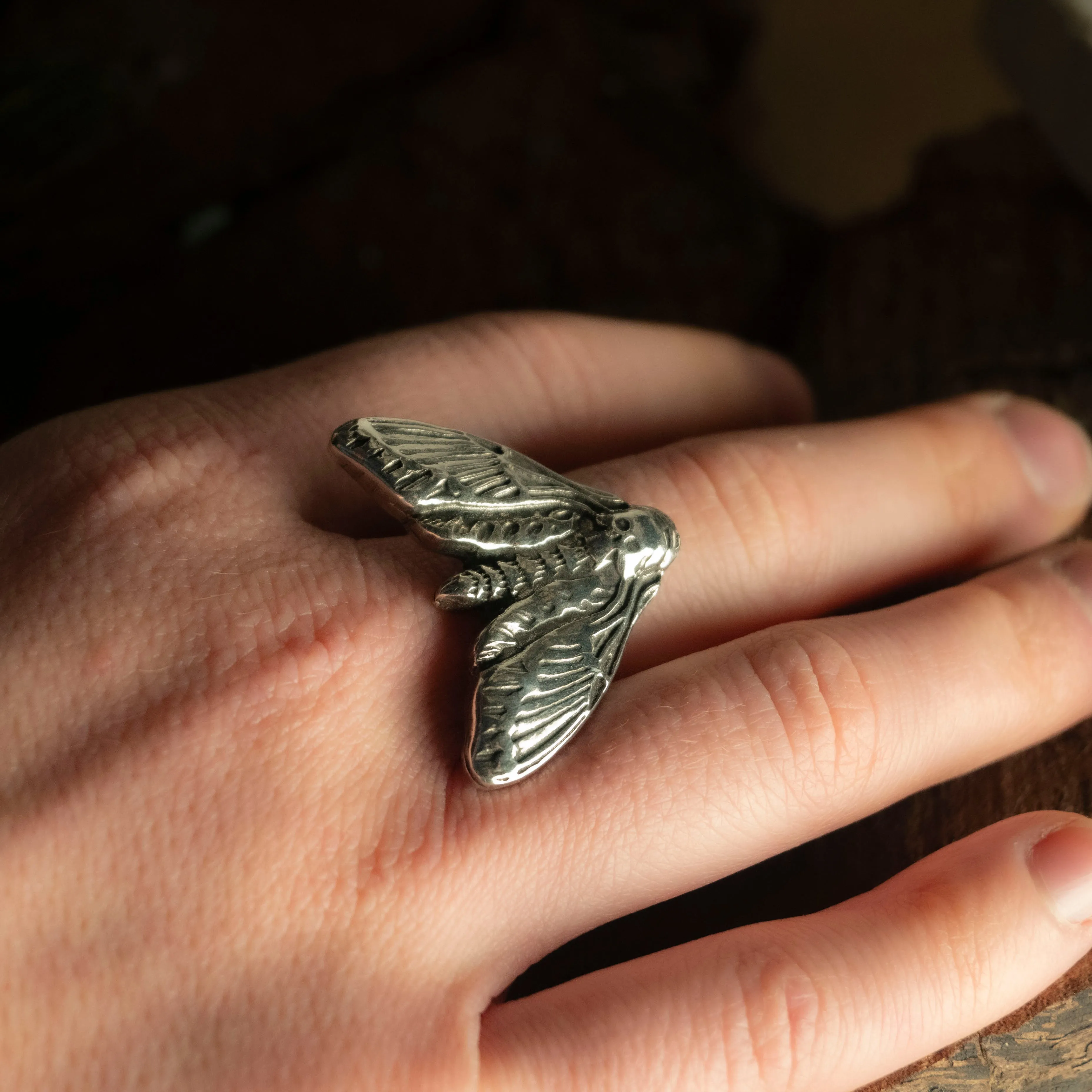 Death's-head Hawkmoth Ring