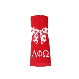 Delta Phi Omega Beach Towel