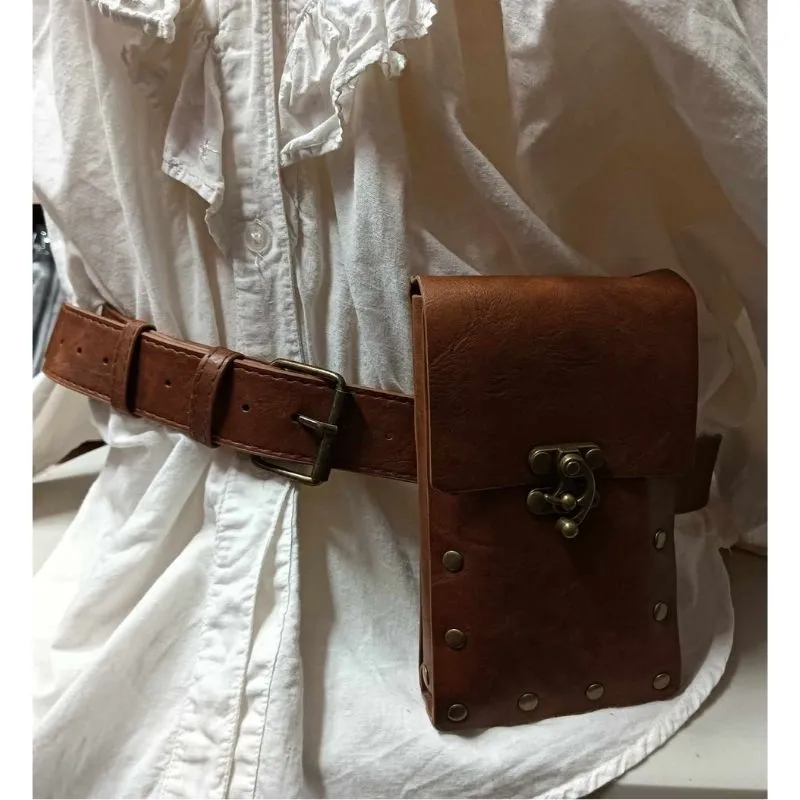 Deluxe Medieval Bag with Belt