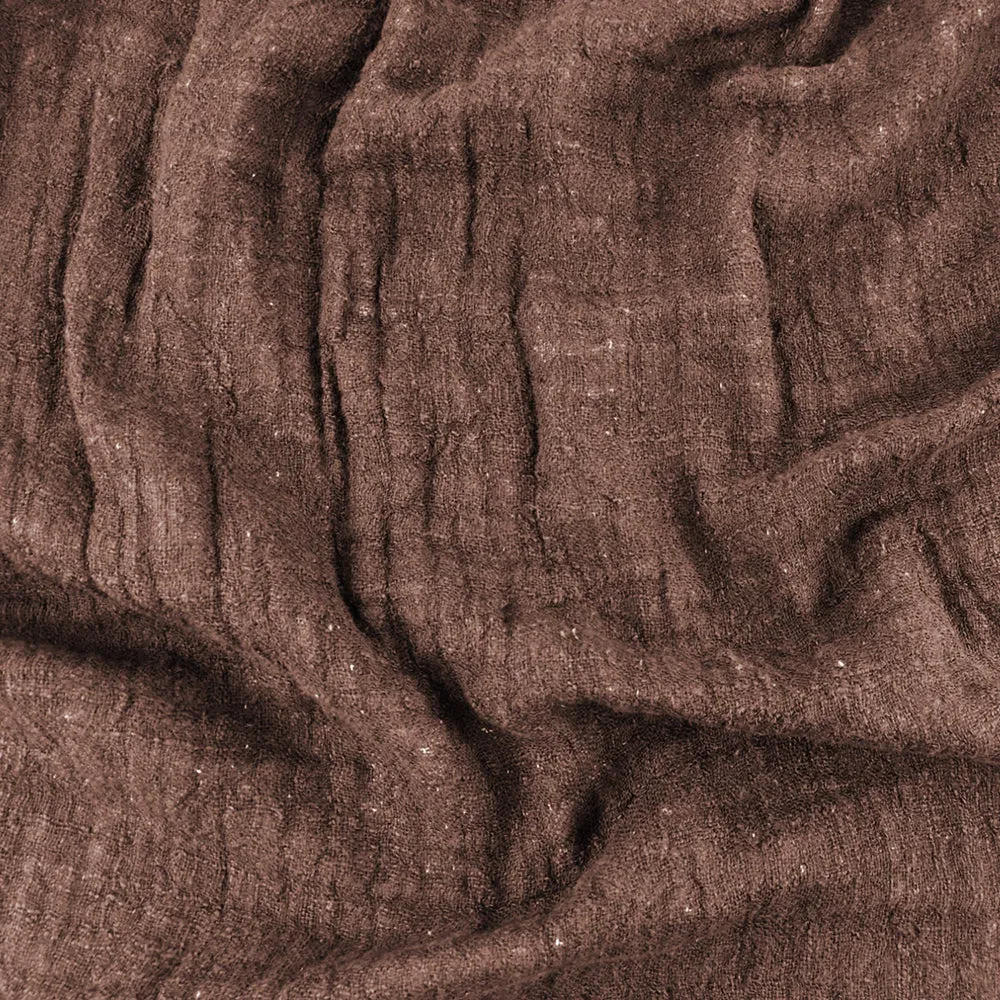 Desert Robe, Brown and Ivory
